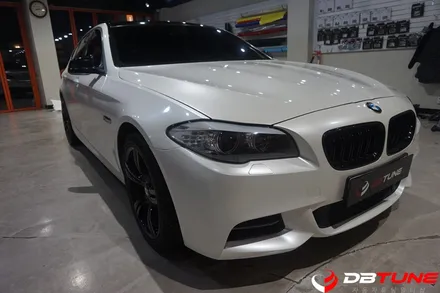 안산 시흥 랩핑튜닝 전문 디비튠에서 BMW 528i 전체 랩핑 시공작업 해드렸습니다! / 안산시 상록구 이동
