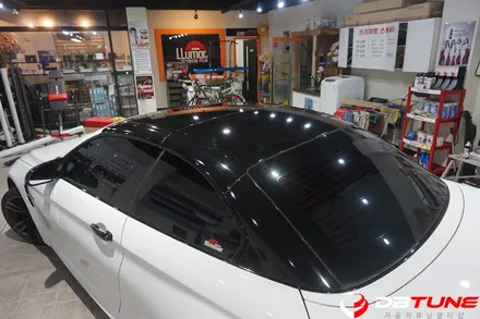 BMW M4 전체랩핑 시공진행! 안산 LED 전문점 디비튠에서! / 안산시 상록구 이동