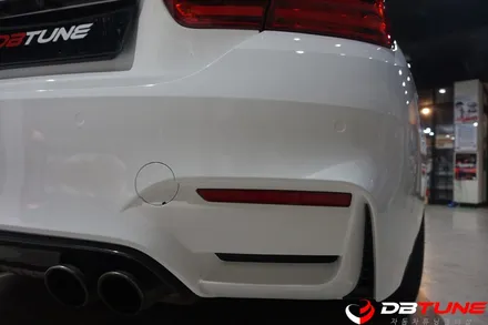 BMW M4 전체랩핑 시공진행! 안산 LED 전문점 디비튠에서! / 안산시 상록구 이동