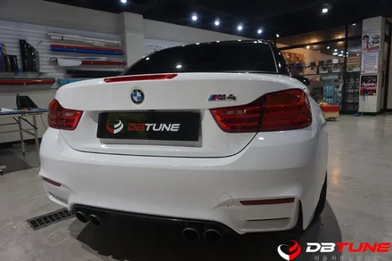 BMW M4 전체랩핑 시공진행! 안산 LED 전문점 디비튠에서! / 안산시 상록구 이동