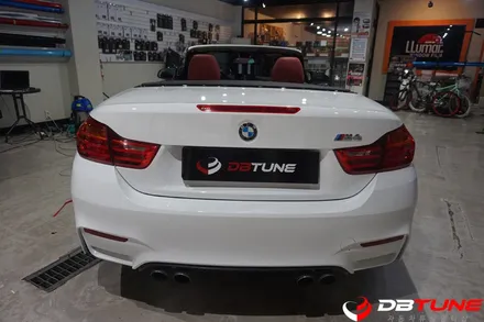 BMW M4 전체랩핑 시공진행! 안산 LED 전문점 디비튠에서! / 안산시 상록구 이동