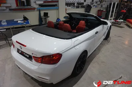 BMW M4 전체랩핑 시공진행! 안산 LED 전문점 디비튠에서! / 안산시 상록구 이동