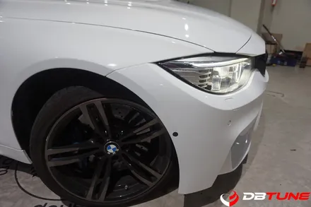 BMW M4 전체랩핑 시공진행! 안산 LED 전문점 디비튠에서! / 안산시 상록구 이동