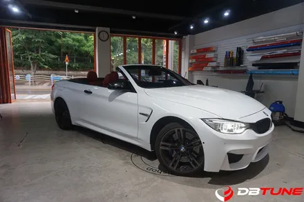 BMW M4 전체랩핑 시공진행! 안산 LED 전문점 디비튠에서! / 안산시 상록구 이동