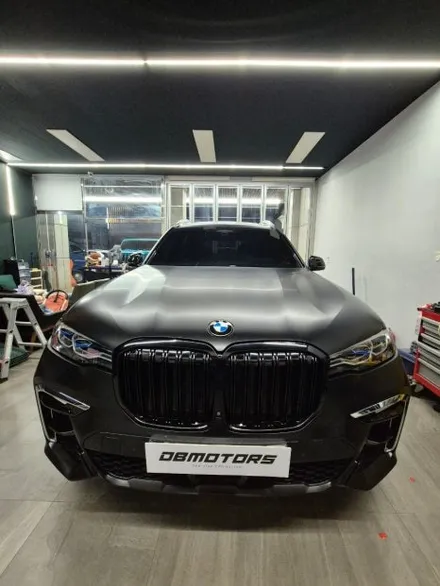 BMW X7 사틴블랙+블랙휠도장으로 신차타는 기분~ / 안산시 상록구 이동