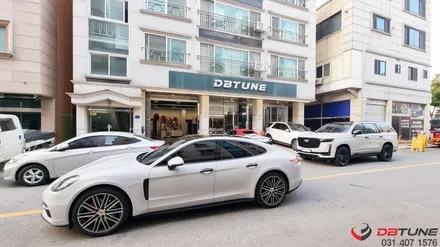 안산 포르쉐 파나메라4s 전체랩핑 깔끔하게 / 안산시 상록구 이동