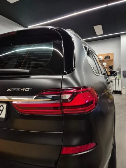 BMW X7 사틴블랙+블랙휠도장으로 신차타는 기분~ / 안산시 상록구 이동