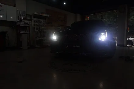 캐딜락CTS-V LED 튜닝 안산 디비튠에서 시공 / 안산시 상록구 이동