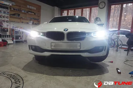 BMW 320D 벌브교환 및 LED튜닝 : 경기도 화성 안산LED튜닝 전문점 디비튠의 시공사례 / 안산시 상록구 이동