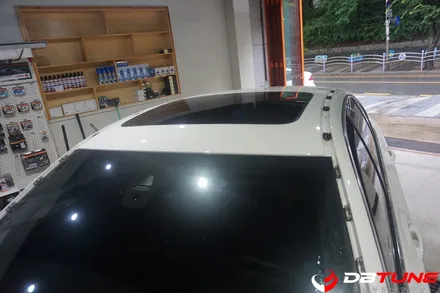 경기도 안산랩핑 안산LED튜닝 전문 디비튠에서 BMW 520d 루프스킨 시공 진행해드렸습니다! / 안산시 상록구 이동