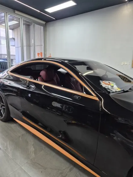 벤츠 S63 쿠페 W222 전체랩핑 / 안산시 상록구 이동