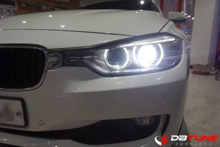 BMW 320D 벌브교환 및 LED튜닝 : 경기도 화성 안산LED튜닝 전문점 디비튠의 시공사례 / 안산시 상록구 이동