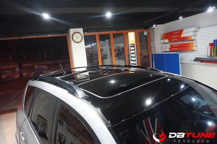 도요타 RAV4 루프스킨~ 안산 평택랩핑 전문점 디비튠에서 시공해드렸습니다 / 안산시 상록구 이동
