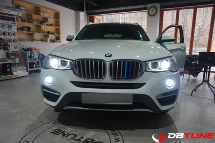 경기도 안산 자동차 튜닝 멀티샵 디비튠 : BMW X4 안개등, F시리즈코딩, 실내풋등 튜닝! / 안산시 상록구 이동
