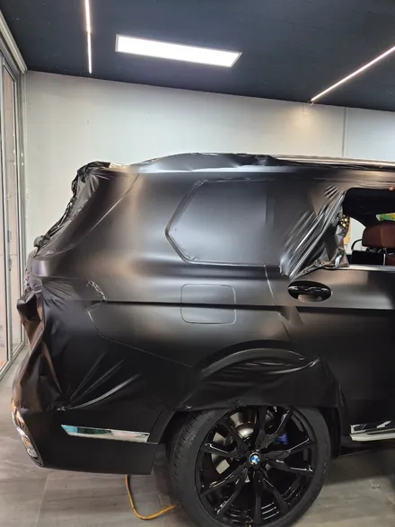BMW X7 사틴블랙+블랙휠도장으로 신차타는 기분~ / 안산시 상록구 이동