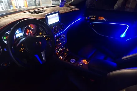 CLA220 벤츠 엠비언트 무드 등 안산 LED 전문점에서~! / 안산시 상록구 이동