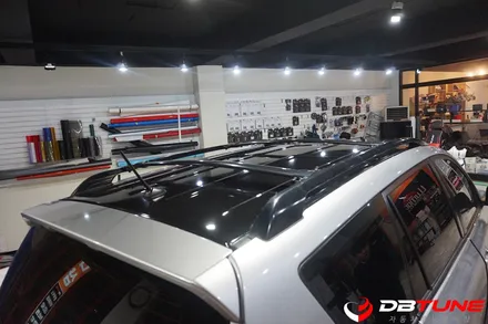 도요타 RAV4 루프스킨~ 안산 평택랩핑 전문점 디비튠에서 시공해드렸습니다 / 안산시 상록구 이동