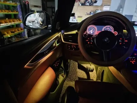 안산 BMW X6 엠비언트 순정연동 광량업 작업했어요! / 안산시 상록구 이동