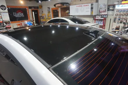 아반떼MD 루프스킨 안산 카스킨 전문점 퀄리티 있는 시공!! / 안산시 상록구 이동