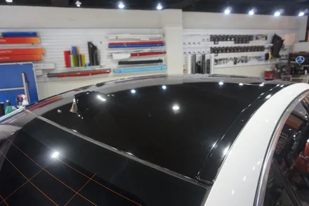 경기도 안산 랩핑 전문점 디비튠에서 bmw 520d 루프스킨했어요~ / 안산시 상록구 이동