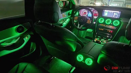 안산 벤츠 c클래스 송풍구엠비언트시공 잘하는 곳 / 안산시 상록구 이동