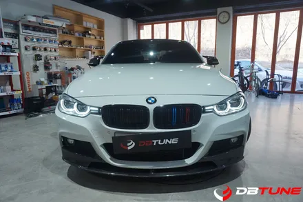 BMW F30 320D차량 루프스킨 및 BMW 풀코딩, 튜닝 전문점은? 경기도 안산랩핑 전문점 디비튠에 맡겨주세요! / 안산시 상록구 이동