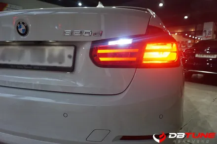 BMW 320D 벌브교환 및 LED튜닝 : 경기도 화성 안산LED튜닝 전문점 디비튠의 시공사례 / 안산시 상록구 이동