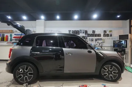 미니컨트리맨 안산 카스킨전문점 전체랩핑시공!! / 안산시 상록구 이동
