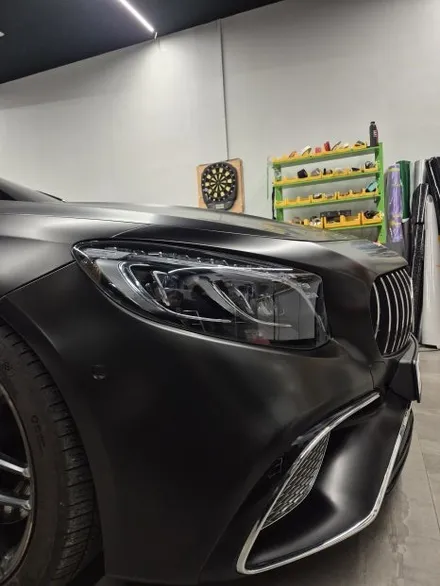 벤츠 S63 쿠페 W222 전체랩핑 / 안산시 상록구 이동