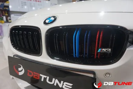 경기도 수원 안산랩핑 전문점 디비튠 : BMW 320D차량 미러커버, 스포일러 및 루프스킨 시공해드렸어요! / 안산시 상록구 이동