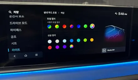 그랜저 GN7 인터랙티브 도어캐치 순정 연동 엠비언트 에이비클 인천 / 과천, 안양, 군포