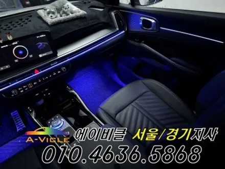 쏘렌토 엠비언트 순정 연동 내 차를 위한 실내 튜닝 에이비클 화성 / 과천, 안양, 군포