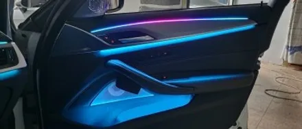 BMW 550D G30 순정연동 두가지 엠비언트 동시에 듀얼 컬러 에이비클 과천지사 / 과천, 안양, 군포