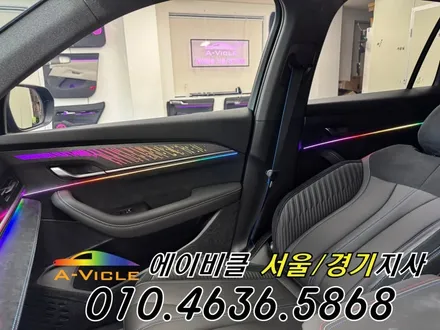 콜레오스 엠비언트 시공 순정 연동으로 고급스러운 실내 변신 에이비클 평택 / 과천, 안양, 군포