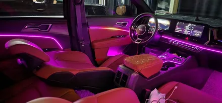 스포티지 NQ5 엠비언트 순정 연동 실내 무드등 완벽 연출 / 과천, 안양, 군포