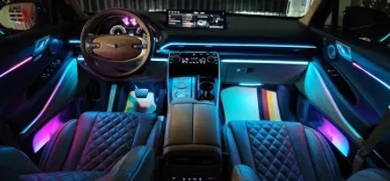 제네시스 GV80 엠비언트 순정 연동 광량업 라인추가 역시 에이비클 과천지사 / 과천, 안양, 군포
