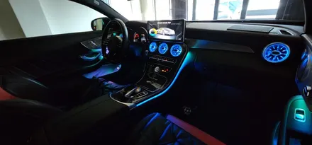 벤츠 C63 AMG 쿠페 엠비언트 순정연동 멀티컬러 송풍구 M2C200A플러스 대박 에이비클 서울 / 과천, 안양, 군포