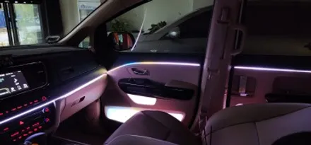 카니발 3세대 엠비언트 멀티컬러 무빙 단색까지 에이비클 엠비언트 안되는 거 없습니다  분당 / 과천, 안양, 군포