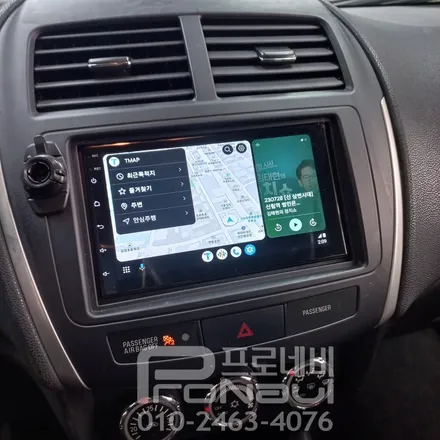 [안드로이드올인원 장착] 미쯔비시 RVR 전차종용 7인치 안드로이드 올인원 장착