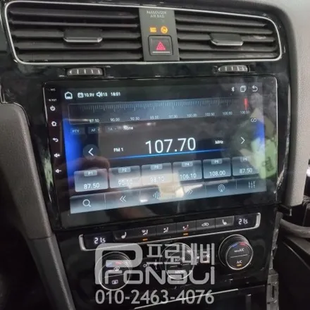 [폭스바겐] 🚗✨ 폭스바겐 골프 7세대, AVN 시스템 교체 후 스마트한 드라이브! 📱