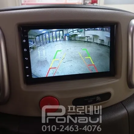 [안드로이드 올인원 매립] 닛산 큐브 전차종용 7인치 안드로이드 올인원 매립