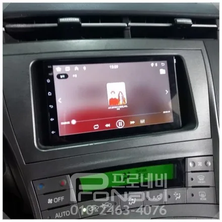 [도요타 프리우스] 전차종용 7인치 안드로이드올인원 장착