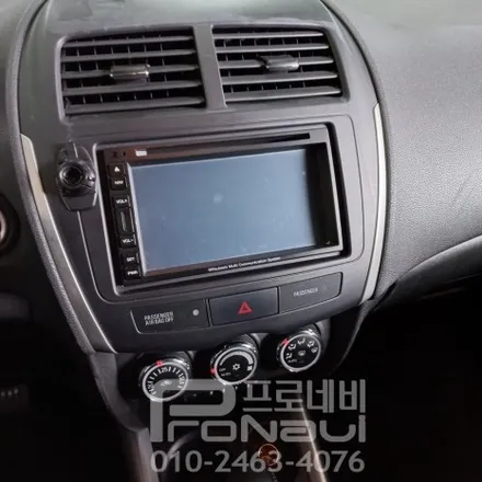 [안드로이드올인원 장착] 미쯔비시 RVR 전차종용 7인치 안드로이드 올인원 장착