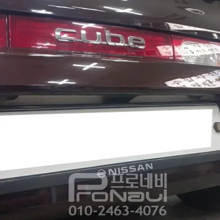 [안드로이드올인원 장착] 닛산 큐브 전차종용 7인치 안드로이드올인원 / 후방카메라 매립 장착
