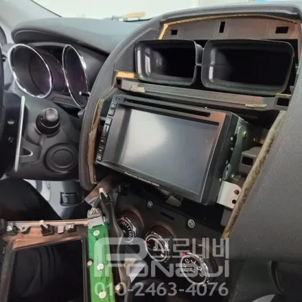 [안드로이드올인원 장착] 미쯔비시 RVR 전차종용 7인치 안드로이드 올인원 장착