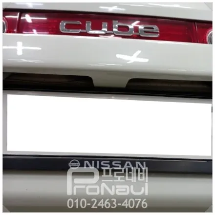 닛산 큐브 안드로이드 올인원 7인치 장착 및 HD 후방카메라 장착
