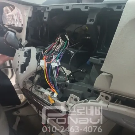 [안드로이드 올인원 장착] 도요타 시에나 전차종용 7인치 안드로이드 올인원 장착
