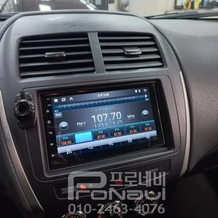 [안드로이드올인원 장착] 미쯔비시 RVR 전차종용 7인치 안드로이드 올인원 장착