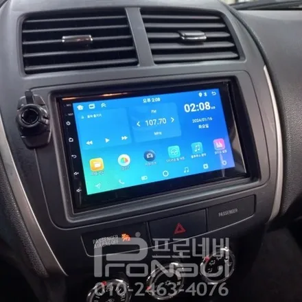 [안드로이드올인원 장착] 미쯔비시 RVR 전차종용 7인치 안드로이드 올인원 장착