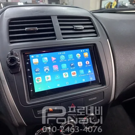 [안드로이드올인원 장착] 미쯔비시 RVR 전차종용 7인치 안드로이드 올인원 장착